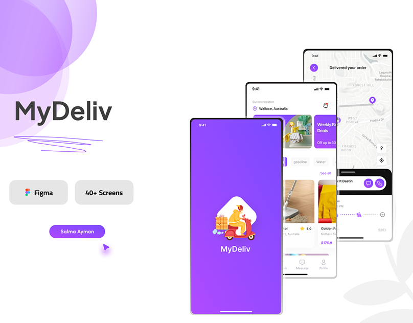 Delivery App project preview
